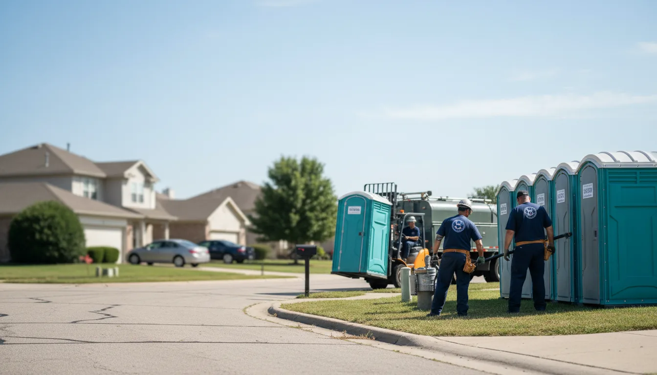 Porta Potty Rental in Fall River, WI near me